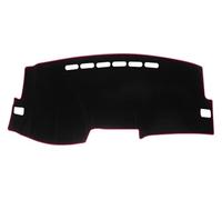 car dashboard cover For Toyota For Corolla For E140 For E150 2006 2007 2008 2009 2010 2011 2012 2013 Pad Instrument Non Slip Car Dashboard Cover Mat(A Red Side LHD)