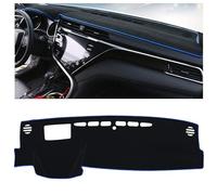 Car dashboard cover Mat,For Camry XV70 2018-2020 2021 2022 2023 Car Dashboard Cover Mat Sun Shade Pad Carpets Rug Protector Interior Part(LHD Blue Side)