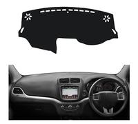 Car dashboard cover Mat,For Dodge Journey 2011-2020 For Fiat Freemont 2010-2016 Car Dashboard Cover Auto Center Console Carpet(Black RHD)