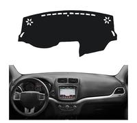 Car dashboard cover Mat,For Dodge Journey 2011-2020 For Fiat Freemont 2010-2016 Car Dashboard Cover Auto Center Console Carpet(Black LHD)