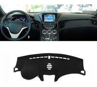 Car Dashboard Cover Mat for Hyundai 2009-2012 Genesis Coolpad UV,Anti-Slip Pad Heat Insulation Mat, Light Proof Sunscreen Rug