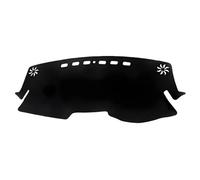 Car Dashboard Cover Mat For Toyota C-HR CHR 2016-2023 Instrument Panel Carpets Non-Slip Sun Protection Pad OTBEHUWJ(Right black)