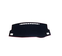 Car Dashboard Cover Mat For Toyota For Corolla E180 E150 2006-2017 2018 Sun Shade Pad Instrument Panel Carpets Protector Sunshade Carpet Pad(RHD 2014-2018 Red)