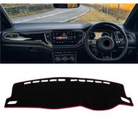 Car Dashboard Cover Mat For VW For T-ROC For TROC 2018 2019 2020 2021 2022 2023 Car Dashboard Cover Sun Shade Avoid Light Mat DashMat Dashboard Cover(A Red Side RHD)