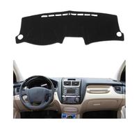 Car Dashboard Cover Mat Pad Dashmat Instrument Sunshield Carpet Compatible With Kia For Sportage JE KM 2005 2006 2007 2008 2009 2010 Car Dashboard Cover(Left Hand Drive,Black Edge)