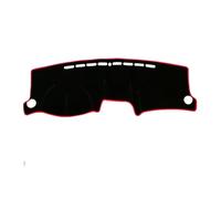 Car Dashboard Cover Mat Pad Dashmat Instrument Sunshield Carpet Compatible With Kia For Sportage JE KM 2005 2006 2007 2008 2009 2010 Car Dashboard Cover(Right Hand Drive,Red Edge)