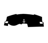 car dashboard cover mats For Civic 11th 2021-2024 Car Dashmat Dashboard Cover Mat Pad Sunshade Protect Carpet Cushion Anti-UV Accessories Dashboard Cover(Black(Black Edge) LHD)