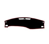 car dashboard cover mats For Kia K5 For Optima Gt-line 2020-2023 Anti-Glare Dashmat Sunshade Protect Carpet Dashboard Cover Mat Pad Dashboard Cover(Black(Red Edge) LHD)