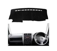 Car Dashboard Cover Pad For Suzuki For Jimny 1998-2017 2018 Dashmat Dashboard Cover Mat Pad Dash Sunshade Protect Carpet Rug Car Styling Accessories(Right Hand Drive(Black Edge))