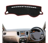 Car Dashboard Cover Protective Avoid Light Carpet Auto Dash Mat Anti-UV Anti-slip Accessories for KIA RIO 2 2005 2006 2007 2008 2009 New Pride Rio5 RIO2)