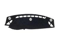 Car Dashboard Cover Protective Pad Dash Board Sunshade Carpet Anti-UV Dashmat For Mazda 6 GJ1 For Atenza 2014 2015(Left Hand Black)