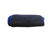 Car Dashboard Cover Silicone Non-Slip Dash Mat Carpet For VW For Touareg 2011 2012 2013 2014 2015 2016 2017 Car Dashboard Cover(Blue)