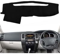 Car Dashboard Dash Cover for Toyota 4Runner 2003-2009,Black Dash Mat Cover Car Accessories Interior Black Silicone Suede