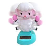 Car Dashboard Decorations Cute Sheep Design Collectible Shaking Toy