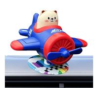Car Dashboard Decorations, Drifting Aircraft Figurines, Cute and Interactive Auto Accessories, Fun Motion Toys with Adhesive Base, for SUV, Sedan, RV, Office Desk, and Travel Road Trips