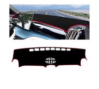Car Dashboard Mats Sun Shade Cover Avoid Light Pads Carpets Interior Compatible With BYD For Song Pro DM-i 2021 2022 2023 Car Dashboard Cover(A Red Side)