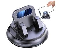 Car Dashboard Mobile Phone Holder - ABS 9.8 x 9.8 x 6 cm | 360 Degree Rotating Navigation Mount Dashboard Centre Console | Universal Holder for Smartphone for Car Driving Navigation and Everyday Use