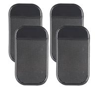 Car Dashboard Non Slip Mat, 5-Pack Anti-slide Sticky Extra-thick Dash Pad for Radar Detector, Cell Phone, Keys, Glass, Mirrors, Metal, GPS, Coins