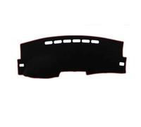 Car Dashboard Non Slip Mats For For Corolla 2007-2018 LHD Car Dashboard Cover Avoid Light Pads Mat Accessories(07-13 Front Red)