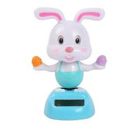Car Dashboard Ornament | Solar Powered Dancing Figures Car Toy | Rabbit Car Decoration | Car Dashboard Decoration Ornaments For Home And Car Decoration.