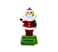Car Dashboard Ornaments - Santa Swing with Figurine, Collectible Interior Accessory for Truck, Sedan or Pickup, Christmas Decoration for Table, Office, Bedroom or Af