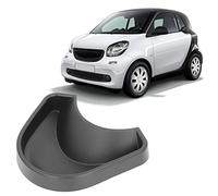 Car Dashboard Storage, Organizer Box for Car Dashboard, Dashboard Storage Box ABS Dashboard Tray Replacement for Smart Fortwo C453 A453 2016-2021 Black, Dashboard Organizer for Keys, Phones & Cards