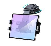 Car Dashboard Tablet Mount Holder, 360° Rotatable Suction Cup with Large Clamp Dash Phone Stand for iPad Pro 12.9/9.7/11/10.5/Air/Mini 6 5 4 3, Samsung Galaxy Tab, iPhone 14/13, 4.7"-12.9" Tab & Phone