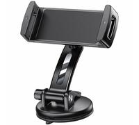 Car Dashboard Tablet Mount Holder Rotatable Suction Cup with Large Clamp Dashboard Phone Stand for 4.7-12inch Tablets Phone Car Tablet Holder