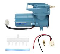 Car DC Electromagnetic Oxygen Pump 12V 18W Oil Energy Saving Mute Aeration Air Pump for Fishing Seafood Transport Aluminium Alloy 150x8x100mm