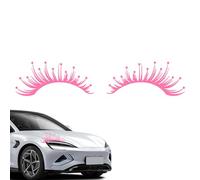 Car Decal Eyelashes | Reflective Eyebrow Fake Eyelash Decals Auto Headlight Eyebrow Decoration,Car Headlight Eyelashes Stickers for Vehicle Car Body Sticker Windshield
