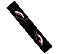 Car Decal Long-Lasting Front Windshield Banner Sticker, Adhesive Weatherproof Vinyl Graphic, Perfect for Automotive Women Men Truck Vehicle Road Trip Auto Decoration, Black Red White Sticker