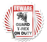 Car Decals Beware! Guard Greater Swiss Mountain Dog On Duty Funny Sticker 10 Pcs Warning Stickers for Cars Car Stickers Funny(8X12CM)