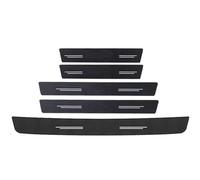 Car Decals Door Sill Bumper Scuff Plate Sticker Protect Anti Scratch Strip Interior For Alfa Romeo For Giulietta(5Pcs)