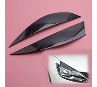 Car decorate 2 Pcs/Set Stainless Steel Car Front Headlight Eyebrow Eyelid Cover Trim Stipe For Nissan For Sentra 2019 2017 2018 2016