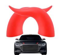 Car Decoration - 2pcs Car Decoration | PU Horns Stickers - Dragon Devil Horn Roof Ornaments Unique Vehicle Decorative Accessories for SUV Truck Sedan RV Halloween Holiday Road Trip Style