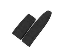 Car Decoration ABS+Suede Leather Car Center Console Armrest Box Cover Decoration Trim For C E GLK Class W204 W212 X204 2008-2014(RHD black line)