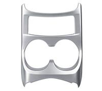 Car decoration Chrome Water Cup Holder Drink Cup Frame Trim Cover Car Interior Trim Molding Compatible with Nissan Qashqai J11 2014 2015 2016 2017 2018