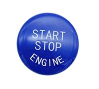 Car decoration Compatible With BMW For E89 Z4 2009-2016 For E84 X1 2009-2015 61636966714 Car Start Stop Engine Ignition Switch Cap Key Cover(Blue)