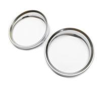 Car decoration Compatible With BMW For E90 E91 E92 E93 2PC Snap On Gauge Cluster Dashboard Bezel Trim Dial Speedometer Frame Decoration Trims