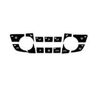 Car Decoration Compatible with Buick for Regal 2008 2009 2010 2011 2012 2013 2014 2015 2016 2017 Car Climate Air Panel Interior Button Sticker(Type 1)