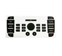 Car Decoration Compatible with for Mondeo for 6000CD Car Multimedia Panel Repair Sticker Button Decal Auto Interior Decoration