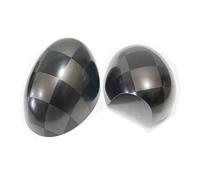 Car Decoration Compatible With Mini For Cooper R50 For Cooper S R52 R53 2pcs Rearview Side Wing Mirror Sticker Cover Caps Accessories(Color 5,LHD)