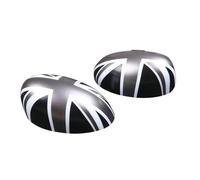 Car Decoration Compatible With Mini For Cooper R50 R52 R53 2003-2006 LHD 2pcs Rearview Side Wing Mirror Sticker Cover Caps(Color 1)