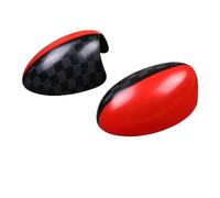 Car Decoration Compatible With Mini For Cooper R50 R52 R53 2003-2006 RHD 2pcs Car Rearview Side Wing Mirror Sticker Cover Caps Accessories(Color 6)