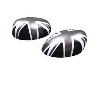 Car Decoration Compatible With Mini For Cooper R50 R52 R53 2003-2006 RHD 2pcs Car Rearview Side Wing Mirror Sticker Cover Caps Accessories(Color 3)