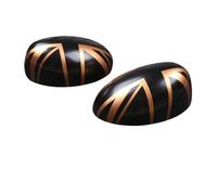 Car Decoration Compatible With Mini For Cooper R50 R52 R53 2003-2006 RHD 2pcs Car Rearview Side Wing Mirror Sticker Cover Caps Accessories(Color 1)