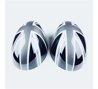 Car Decoration Compatible With Mini For Cooper R50 R52 R53 2pcs Car Rearview Side Wing Mirror Sticker Cover Caps Accessories(Color 12,LHD)