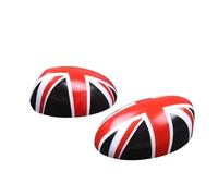 Car Decoration Compatible With Mini For Cooper R50 R52 R53 Car Rearview Side Wing Mirror Sticker Cover Caps Accessories(Color 9,LHD)
