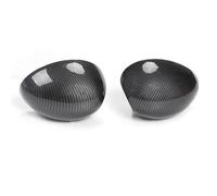 Car Decoration Compatible With Mini For Cooper R55 R56 R57 R58 R60 R61 2007-2014 2Pcs ABS Carbon Texture Wing Mirror Cover Cap