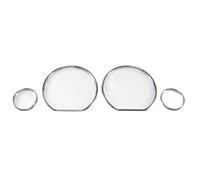 Car decoration Compatible With VW For Golf MK3 1991-1998 For Polo MK4 1994-1998 Car Chrome Speedometer Gauge Dial Instrument Panel